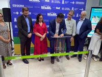 Em visita ao HULW-UFPB, ministro da Educação assina ordem de serviço para construção da nova subestação de energia elétrica