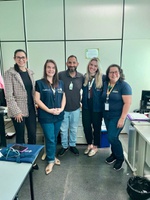 HU-UFGD recebe visita técnica da RENAVEH para fortalecer vigilância epidemiológica hospitalar