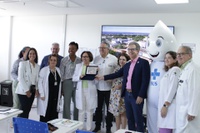 HUB renova selo “Hospital Amigo da Criança” durante visita do ministro da Saúde