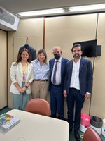 Alta gestão do Humap-UFMS realiza visitas institucionais em Brasília em busca de novos investimentos