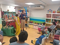 HUWC-UFC/Ebserh realiza programação natalina para crianças e adolescentes internados