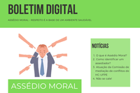 HC-UFPE divulga boletim digital sobre assédio moral no ambiente de trabalho