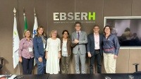 HU e HUL marcam presença em encontro nacional da Ebserh para integração de gestores
