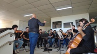 Filarmônica UFRN realiza apresentação no Hospital Universitário Onofre Lopes