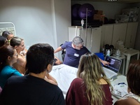 Huol-UFRN promove capacitação em acesso venoso guiado por ultrassonografia