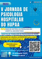 V JORNADA DE PSICOLOGIA HOSPITALAR DO HUPAA