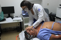 Hospital Universitário Professor Alberto Antunes realiza exame de Doppler Transcraniano