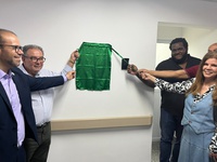 Nova sala para manipulação de injetáveis é inaugurada no Hupes-UFBA