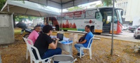 Unidade móvel regista mais de 120 doações de sangue no Hupes-UFBA