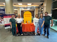 HUGV-Ufam/Ebserh realiza ação sobre o Dia Mundial da Sepse para incentivar práticas seguras no cuidado em saúde