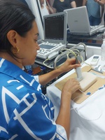Enfermeiros da UTI Neonatal e Pediátrica do HC-UFTM participam de capacitação em ultrassonografia e acessos vasculares