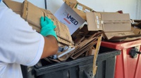 Gerenciamento de resíduos recicláveis do Hucam-Ufes contribui para sustento de 20 famílias