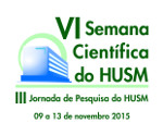 VI Semana Científica do HUSM - 2015