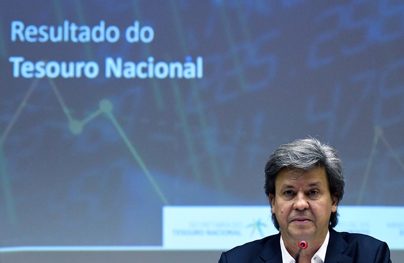Secretário do Tesouro Nacional, Paulo Valle, apresenta o Resultado do Tesouro Nacional de outubro. Foto: Edu Andrade/Ascom/ME.