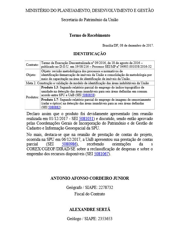 Termo de Recebimento 