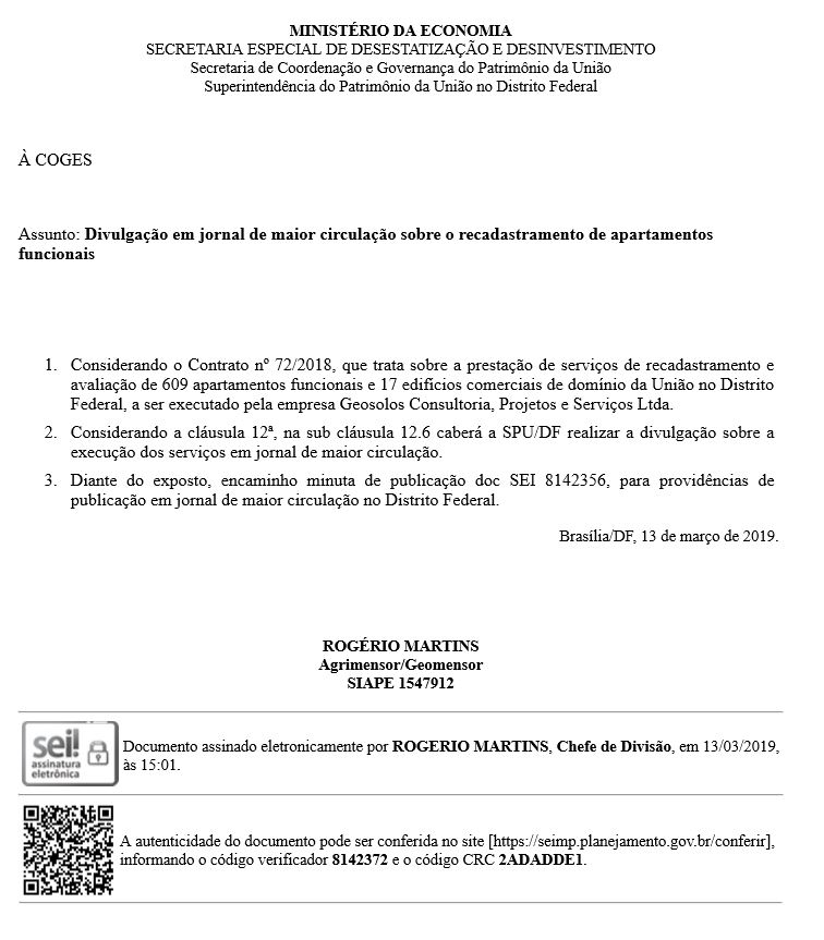 Despacho SEI/MP 8142372