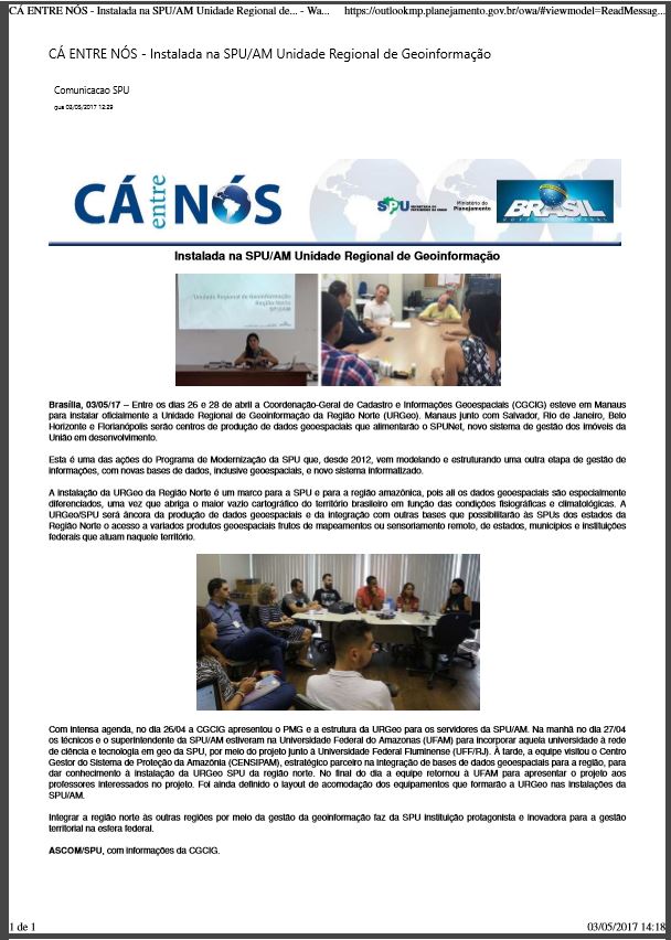 Cá Entre Nós e Relatório de Viagens Nacionais