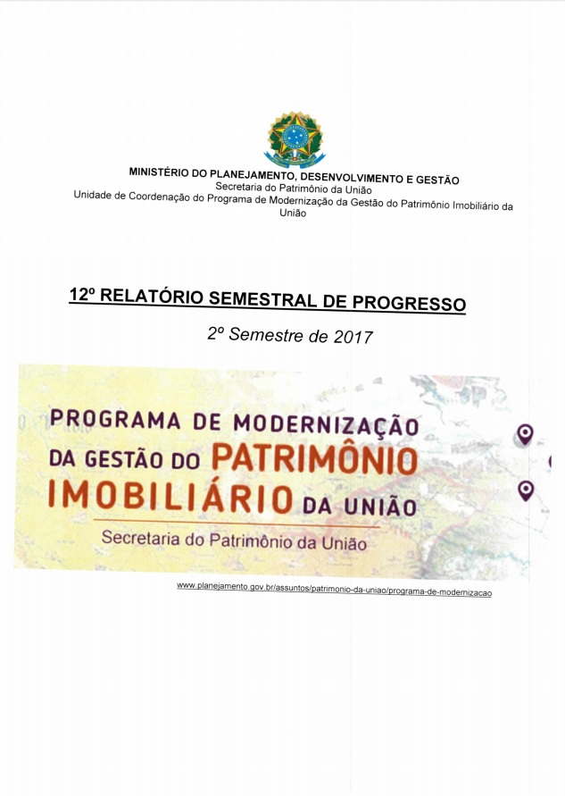 12nd Relatório semestral de processo — Ministério da Economia
