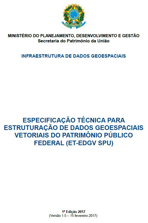 Infraestrutura de Dados Geoespaciais da SPU