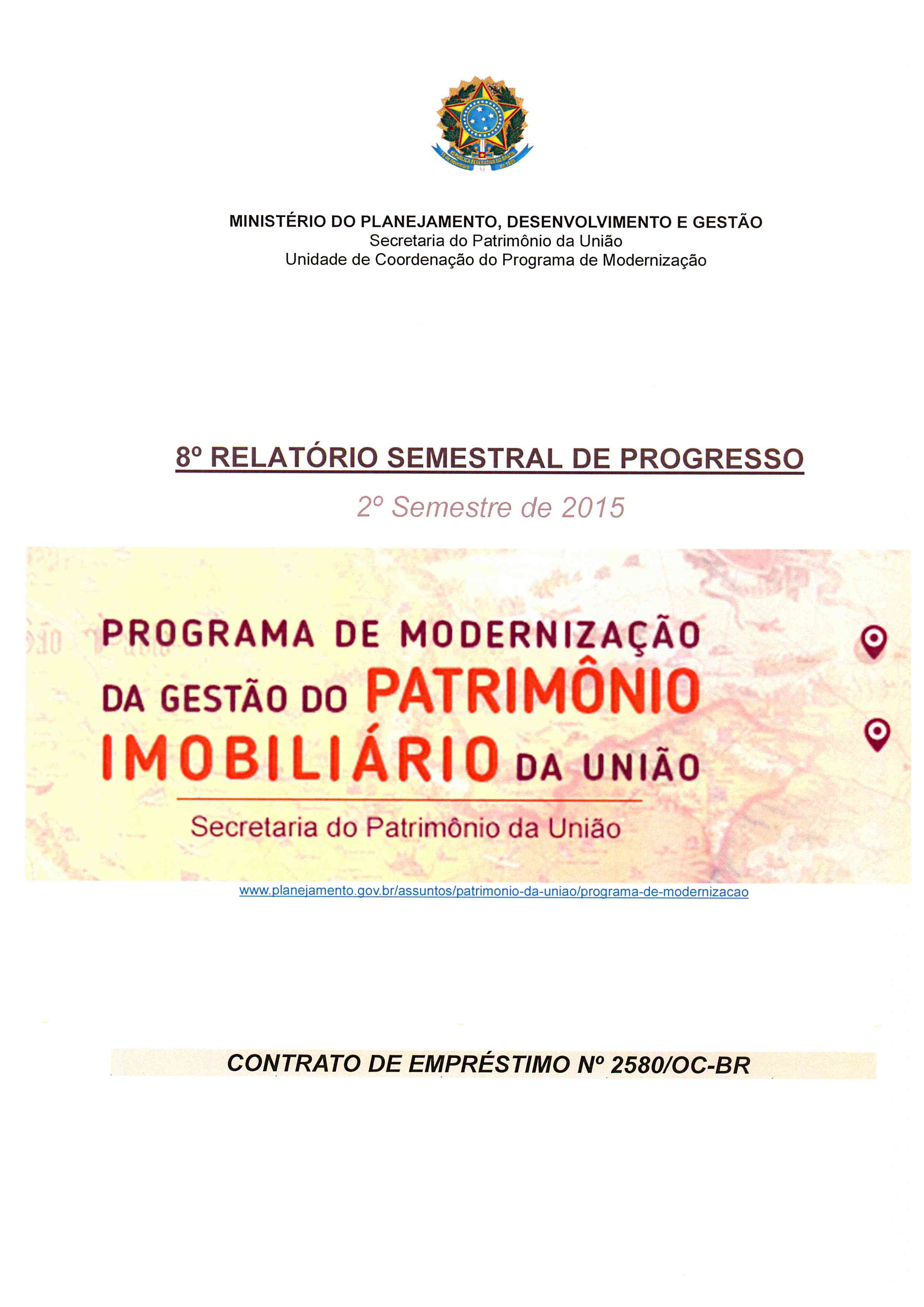 Relatório Semestral de Progresso - 2º Semestre 2015