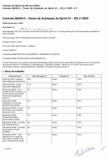 Projeto Acervo Documental da SPU - Módulo Acervo 