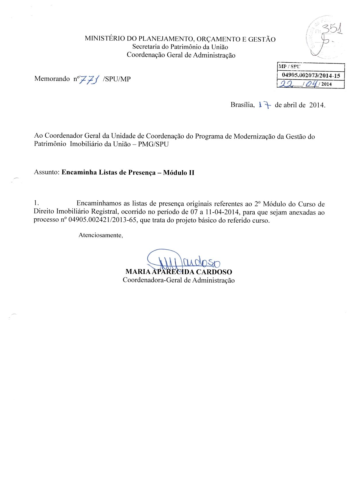 Certificados e lista de presença do Curso de Direito Imobiliário Registral