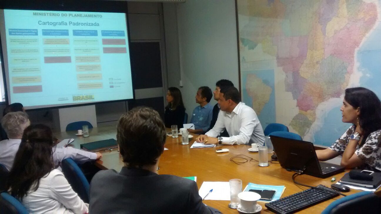 Reunião de revisão e validação do planejamento do Componente I do Programa de Modernização