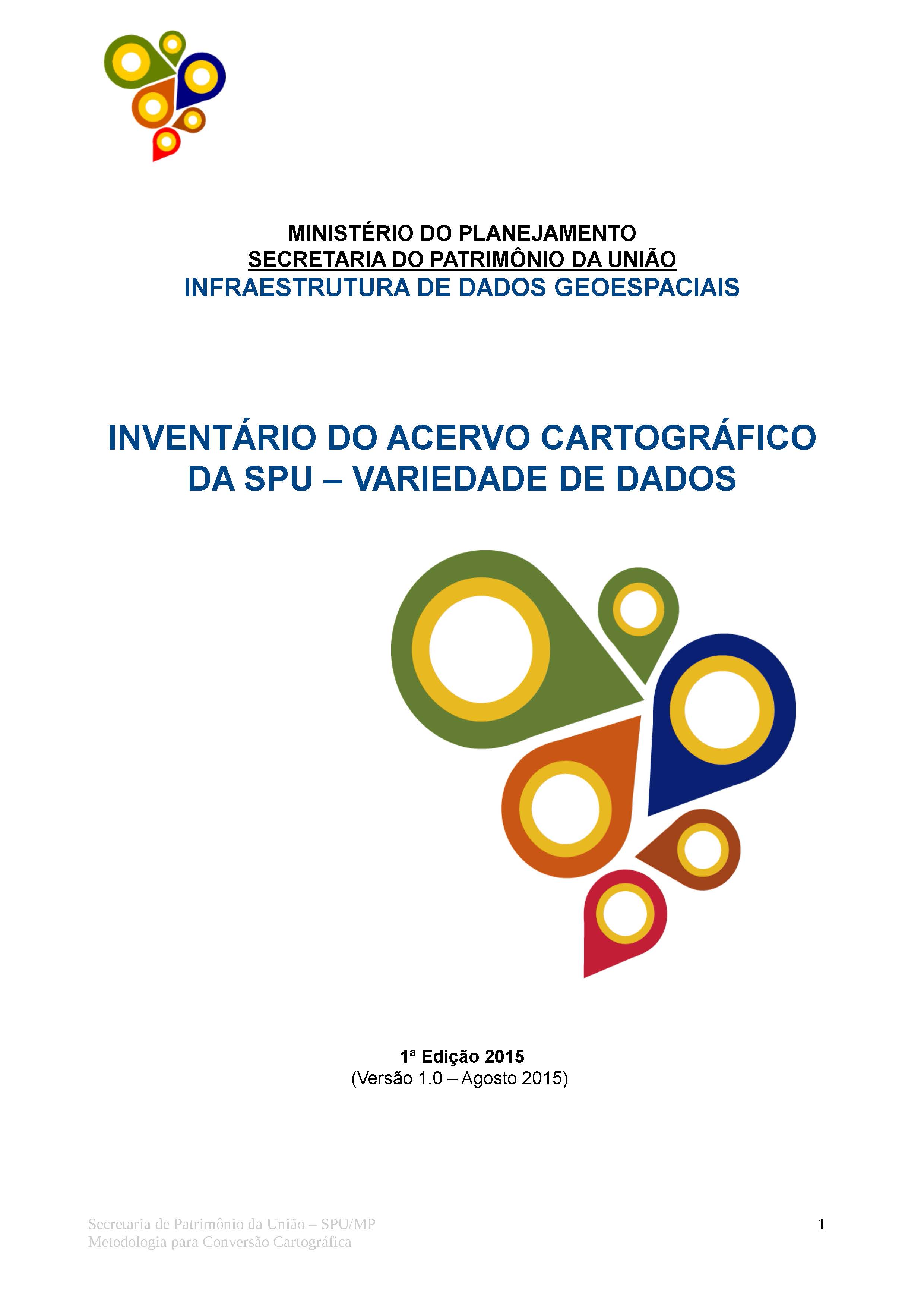 INVENTÁRIO ACERVO CARTOGRÁFICO SPU V1