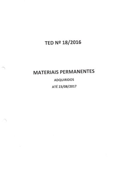 Projeto Acervo Documental - Material permanente