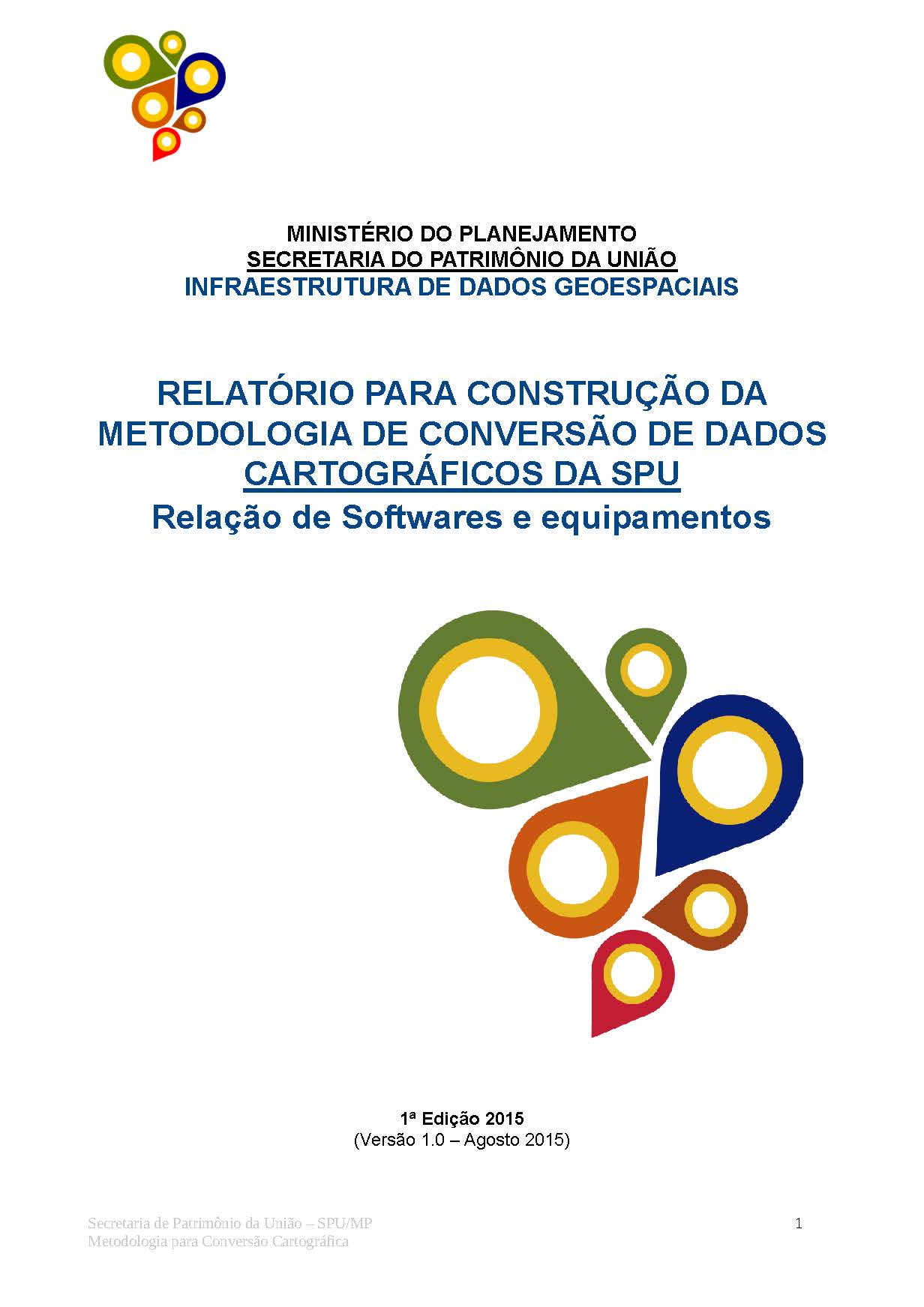 RELATÓRIO SOFTWARES - EQUIPAMENTOS