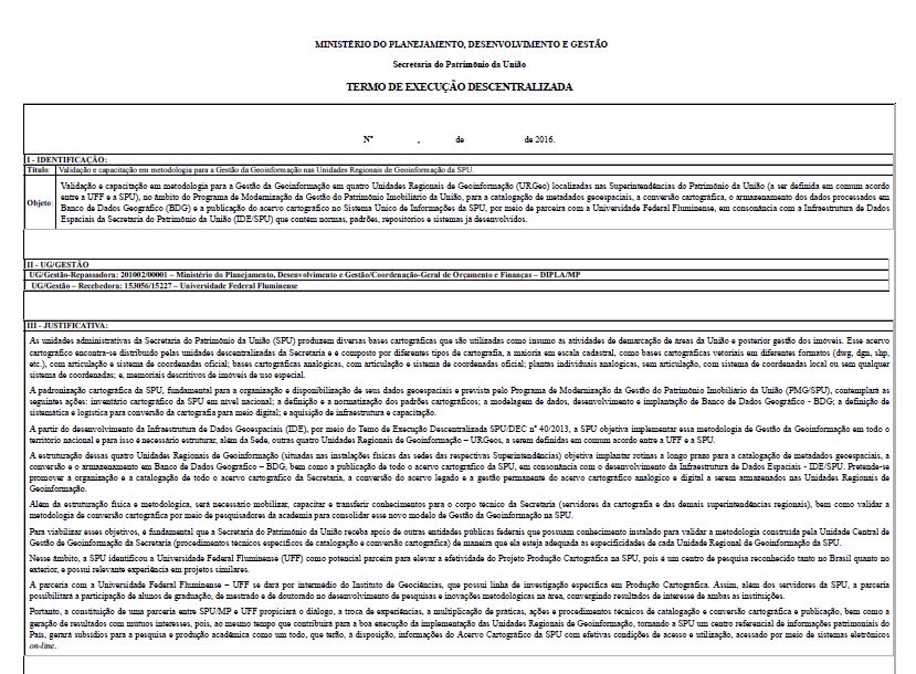 URGEO - TED nº 17/2016 - UFF