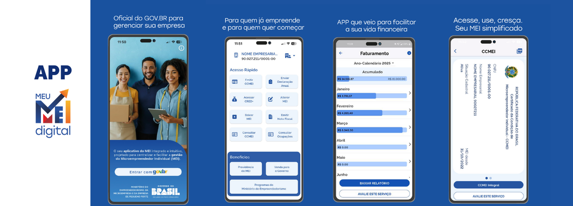 Imagem com texto "Meu MEI digital"