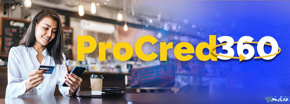 Texto com imagem "ProCred360"