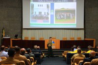 Chefe de Educação e Cultura realiza visita institucional à Escola Superior de Defesa