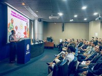 Comandante da ESD participa de painel sobre o Empoderamento Feminino no Desporto Militar