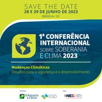 Conferência internacional para discutir mudanças climáticas e defesa é realizada na ESD