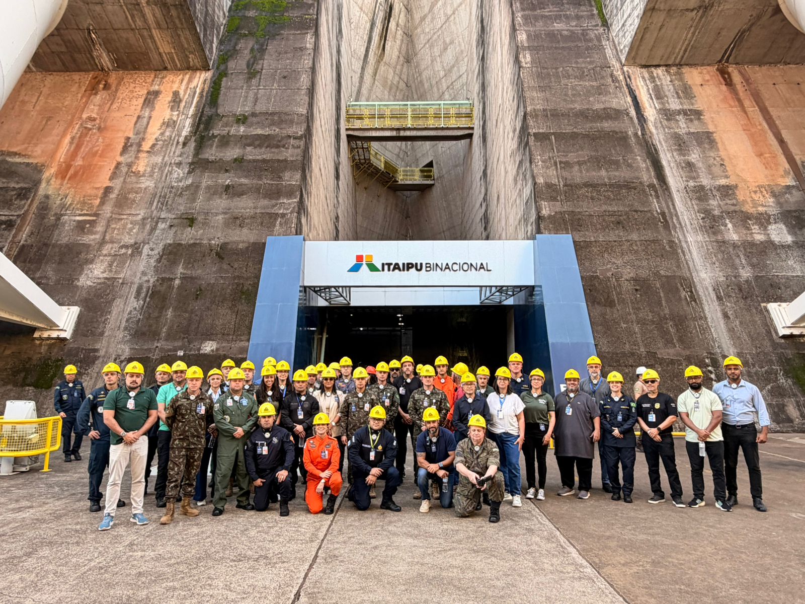 CSIE em visita na Usina de Itaipu