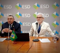 ESD participa de palestra sobre guerra cognitiva ministrada para o Colégio Interamericano de Defesa