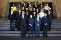 ESD realiza cerimônia em homenagem ao Dia da Marinha com promoções, medalha e despedida de militar