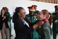 ESD recebe comitiva do Colégio de Defesa Nacional da Tanzânia