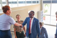 ESD recebe visita de comitiva da Ruanda