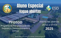 Mestrado Acadêmico da ESD abre vagas para Aluno Especial