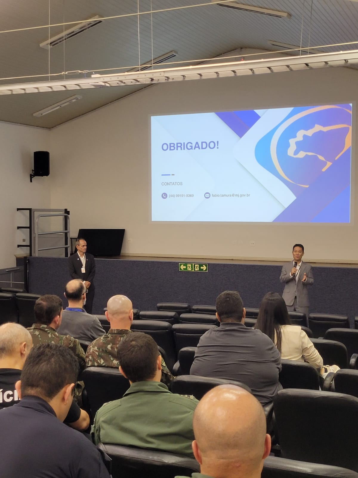 Alunos em palestra no CISPPA