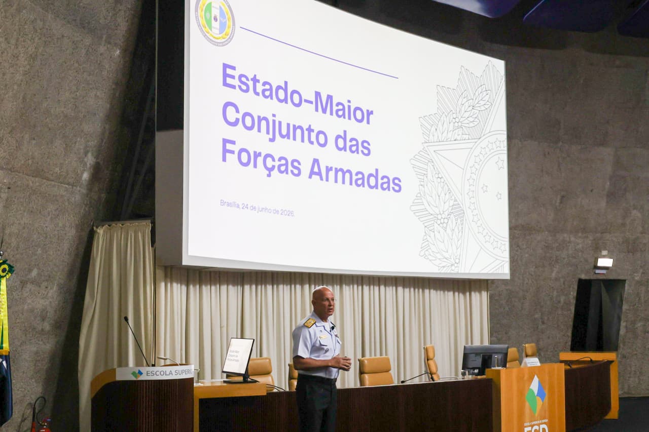 O Oficial General destacou a importância da atuação integrada das Forças Armadas para o fortalecimen