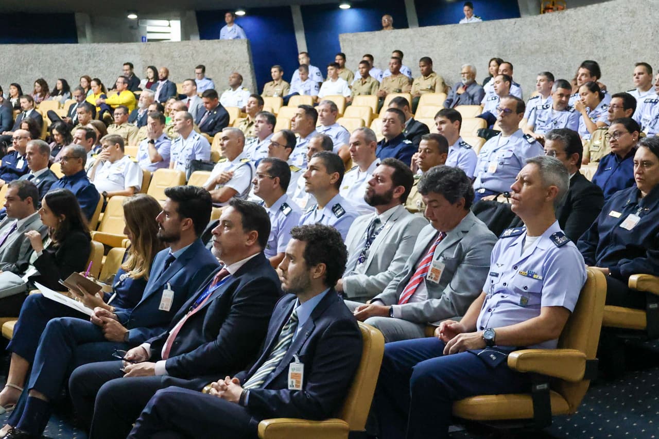 O oficial-general apresentou a estrutura organizacional do Estado-Maior Conjunto das Forças Armadas