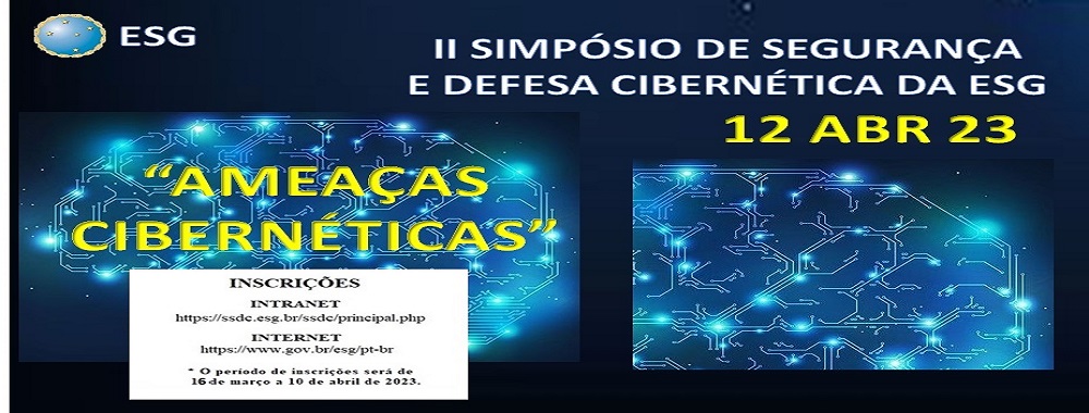 II Simpósio de Segurança e Defesa Cibernética da ESG