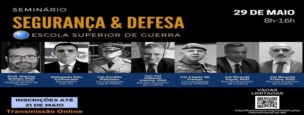 SEMINÁRIO DE SEGURANÇA E DEFESA