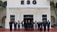 Comitiva da ADESG Nacional realiza visita à Escola Superior de Guerra