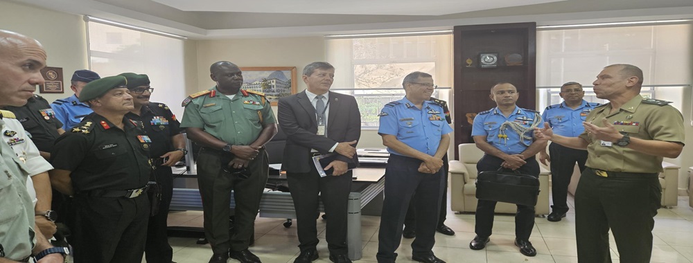 Comitiva do National Defense College da Índia visita a ESG