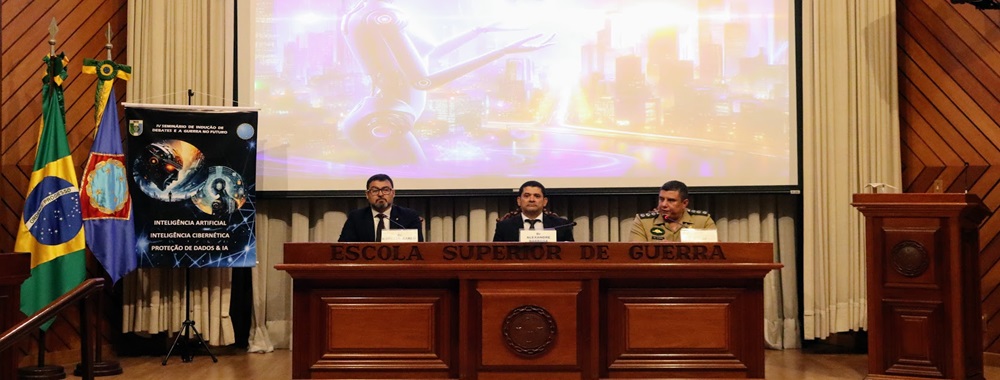 Escola Superior de Guerra realiza IV Seminário de Indução de Debates e Guerra do Futuro - Inteligência Cibernética, IA e Proteção de Dados